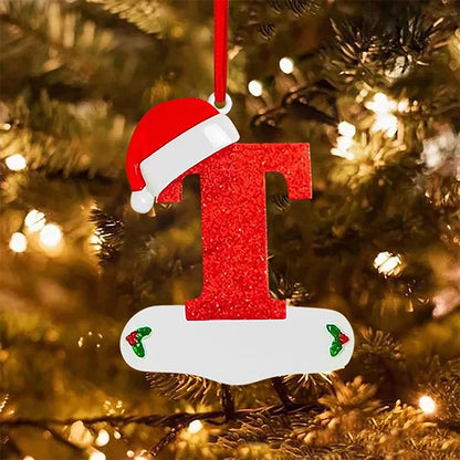 Christmas Letter Ornaments