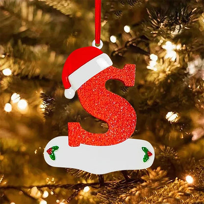 Christmas Letter Ornaments