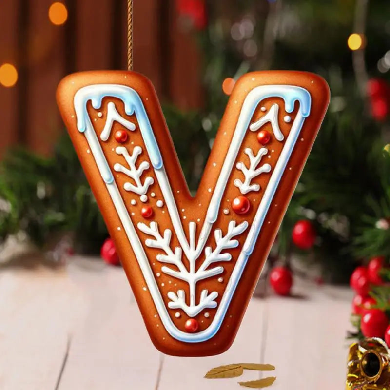 Modern 2D Acrylic Decor & Keychain with name initials