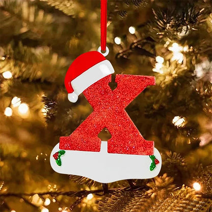 Christmas Letter Ornaments