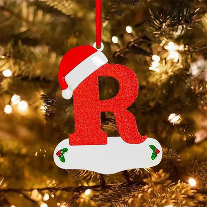 Christmas Letter Ornaments