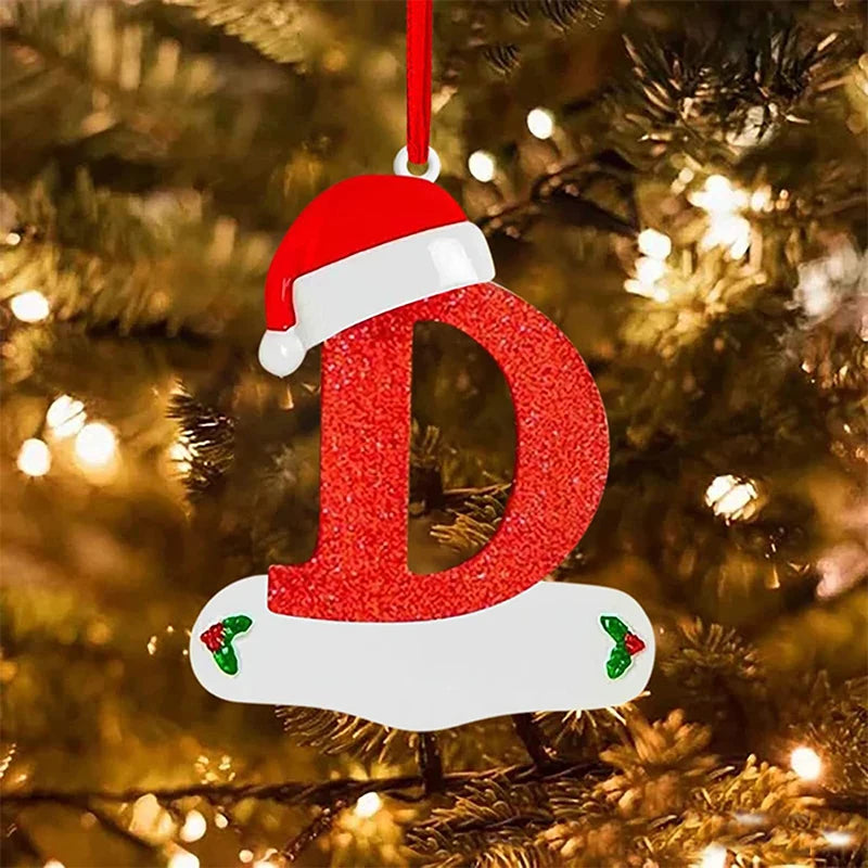 Christmas Letter Ornaments