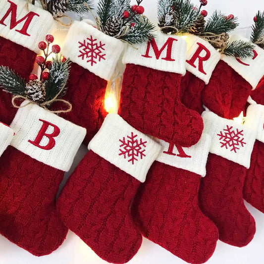 Heirloom Knit Alphabet Ornament