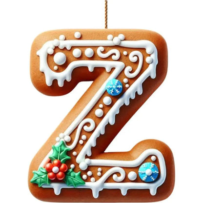 Modern 2D Acrylic Decor & Keychain with name initials